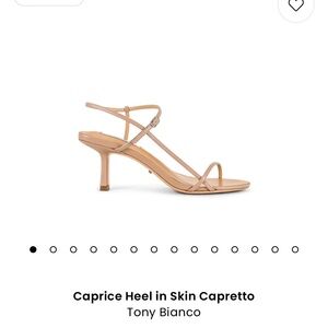Tony Bianca Caprice Heels - Skin Capretto